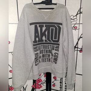 Akoo Brand Gray Men's Sweater